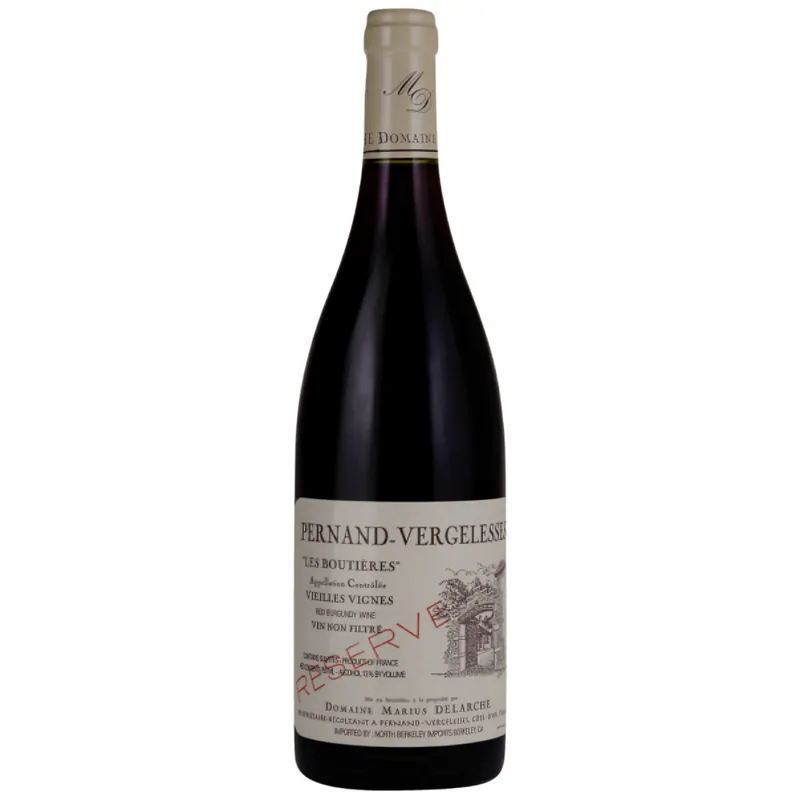 Domaine Etienne Delarche Pernand-Vergelesses Les Boutieres Vieilles Vignes Reserve, Cote de Beaune, France 2019 Mega Sale