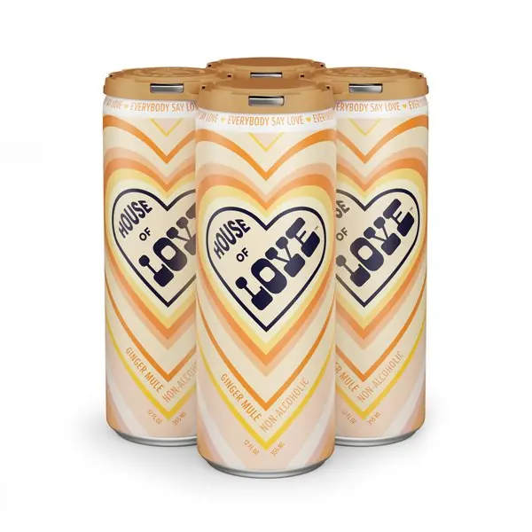 House Of Love Cocktails - Ginger Mule Mocktail 4 Pack Sale