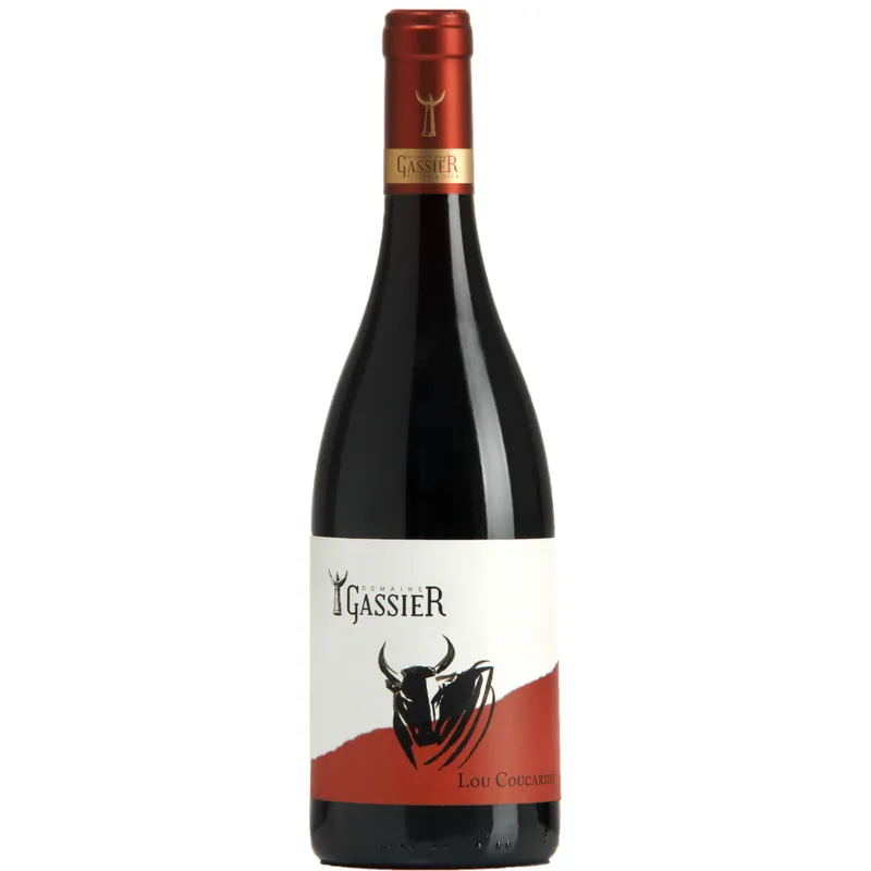 Price Cut Domaine Gassier Costieres de Nimes Lou Coucardie Rouge, Rhone, France 2017