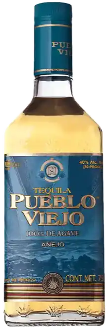 Modern PUEBLO VIEJO TEQUILA REPOSADO 750ML