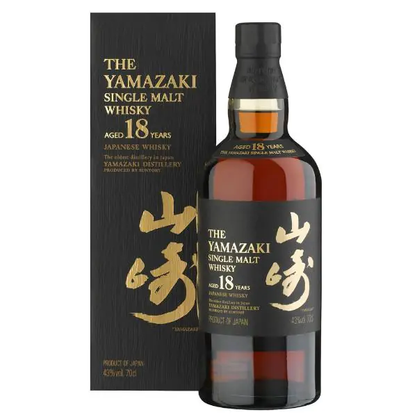 Suntory Yamazaki 18 Year Old Single Malt Japanese Whisky Order Now
