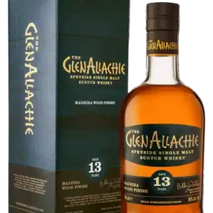 GLENALLACHIE SCOTCH SINGLE MALT MADEIRA WOOD FINISH SPEYSIDE 13YR 700ML Fast Shipping