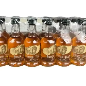 Buffalo Trace Bourbon 50ml X 12 CT Money Back Guarantee