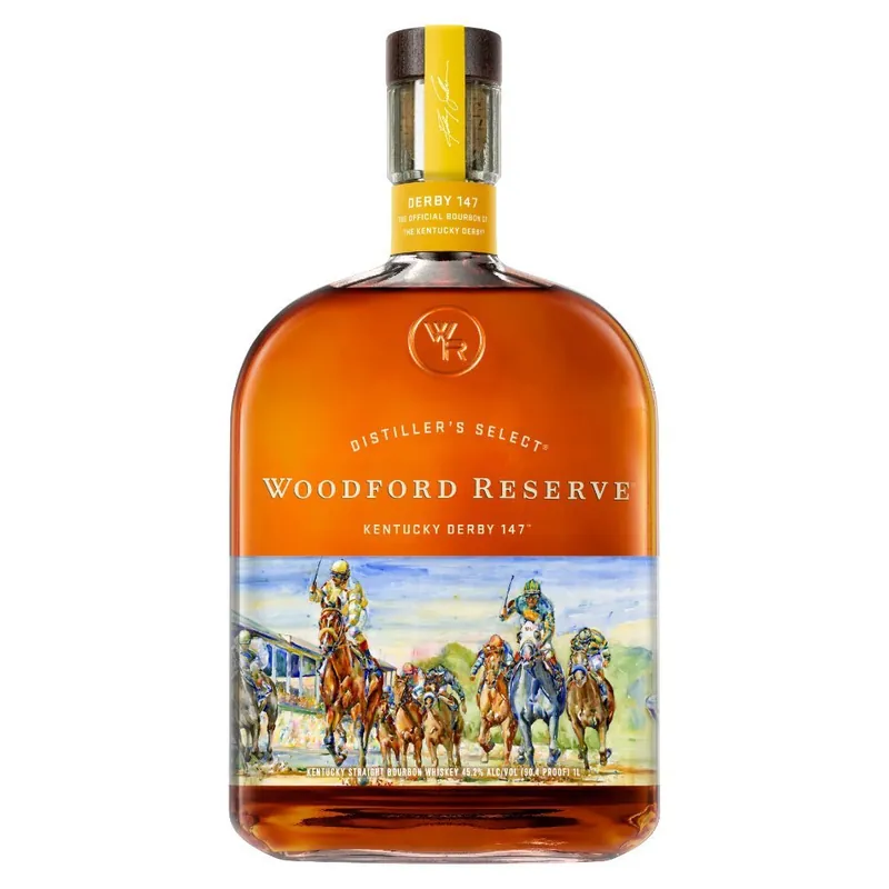 2021 Woodford Reserve Kentucky Derby 147th Edition Straight Bourbon Whiskey Cheap