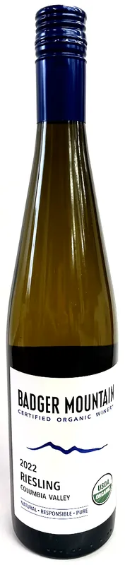 Badger Mountain Organic Riesling 750Ml Modern