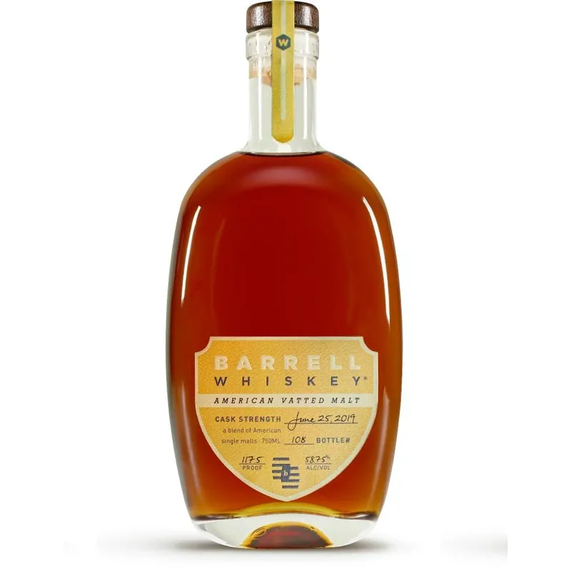 Clearance Barrell Whiskey American Vatted Malt