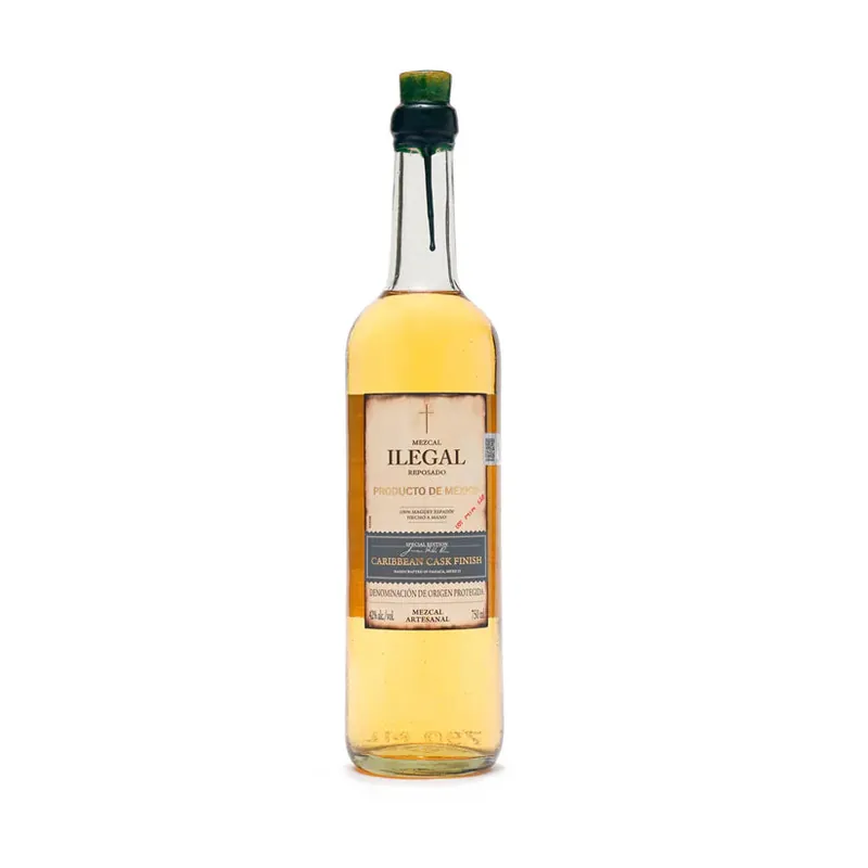 Big Sale ILEGAL MEZCAL REPOSADO CARIBBEAN CASK FINISH 750ML