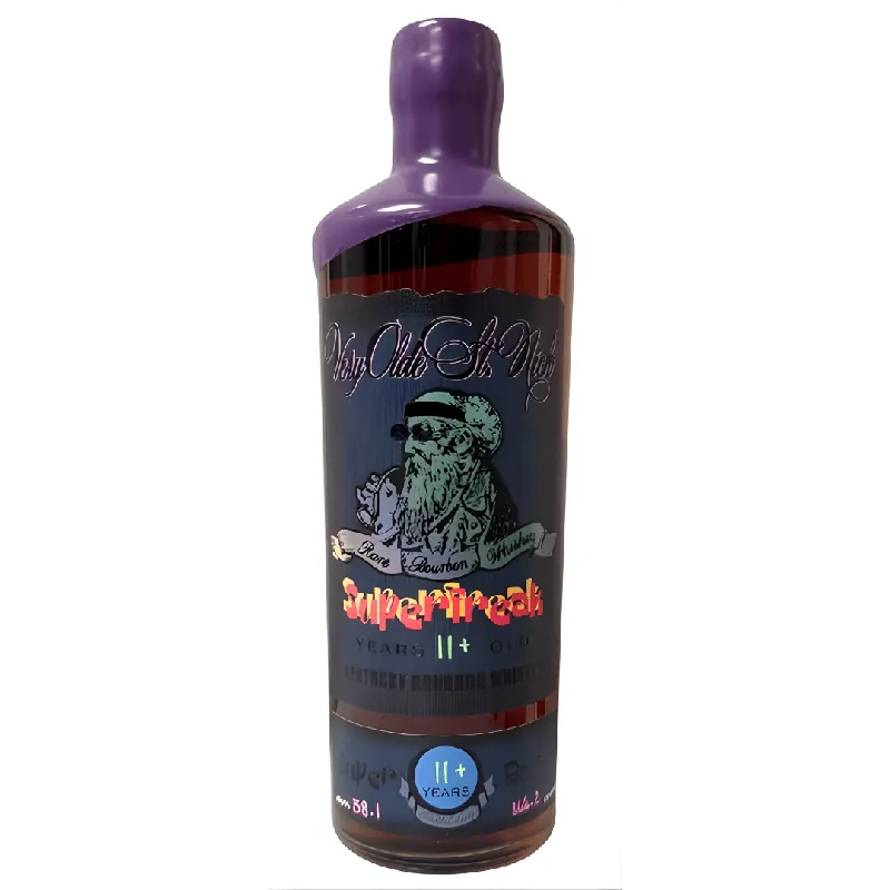 Very Olde St. Nick Superfreak 11+ Year Kentucky Straight Bourbon Whiskey Warranty Included