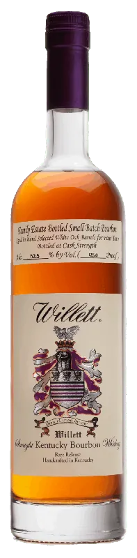 Order Now Willett Family Estate Small Batch Bourbon 4 Year Cask Strength 750ml