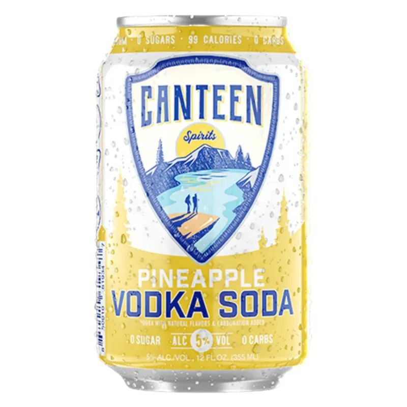Top Rated Canteen Pineapple Vodka Soda 6pk
