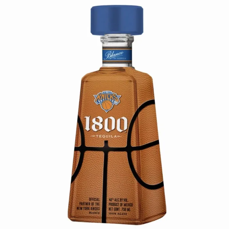 1800 Silver Tequila NY Knicks Limited Edition Money Back Guarantee
