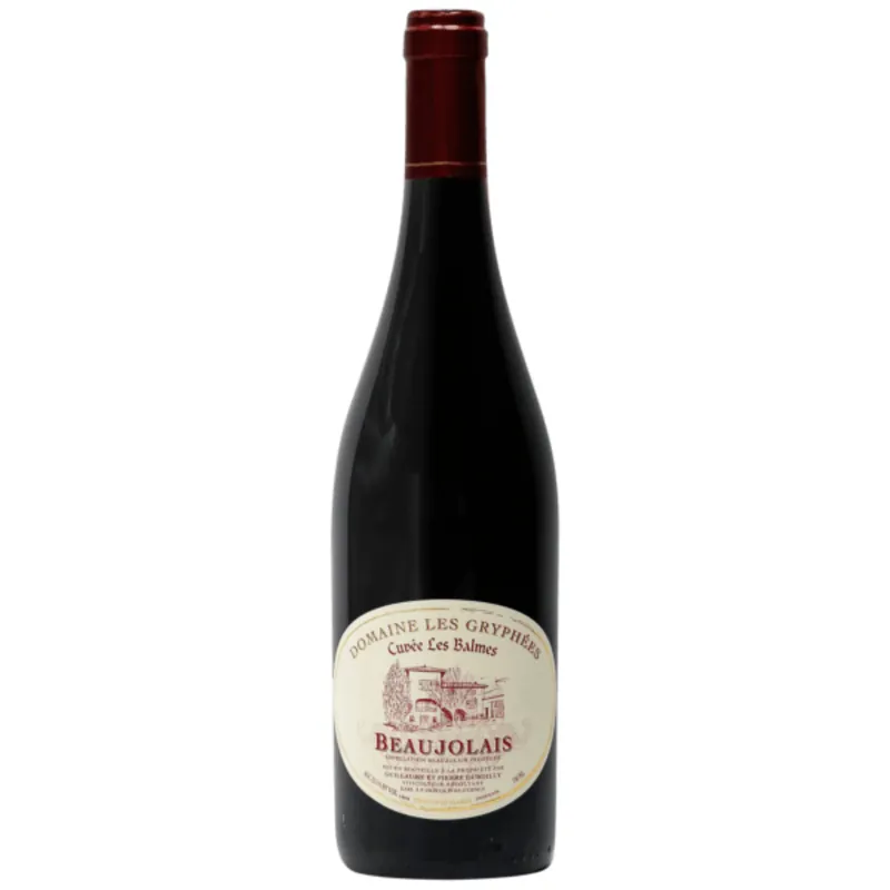 Next Day Delivery Domaine Les Gryphees Beaujolais Cuvee les Balmes, France 2022 Case (6x750ml)
