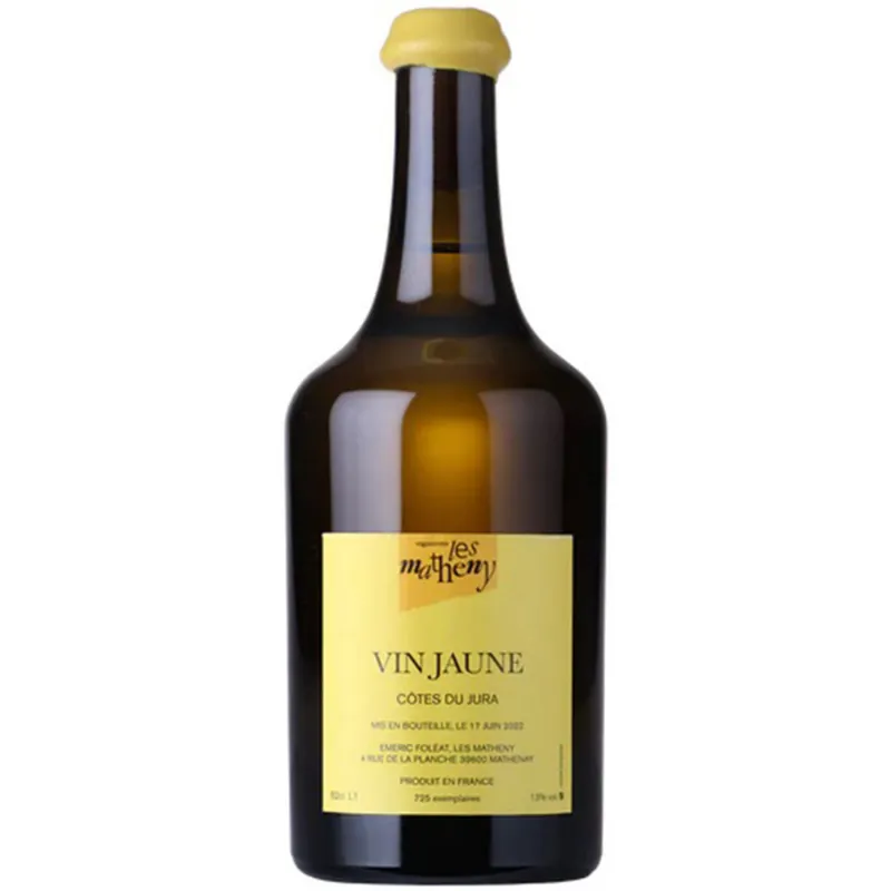 Special Offer Domaine Les Matheny Cotes du Jura Vin Jaune, France 2015 620ml