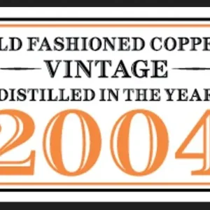 Free Shipping Buffalo Trace O.F.C. 2004 Vintage Bourbon Whiskey Ultra Rare Old Fashioned Copper Release