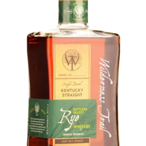 WILDERNESS TRAIL WHISKEY STRAIGHT RYE SINGLE BARREL CASK STRENGTH FAMILY RESERVE KENTUCKY 750ML Luxury