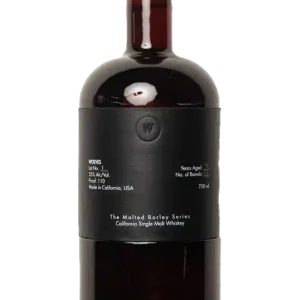 WOLVES WHISKEY SINGLE MALT MALTED BARLEY SERIES LOT 1 CALIFORNIA 750ML Popular