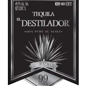 Shop Now EL DESTILADOR TEQUILA BLANCO 99PF 1LI