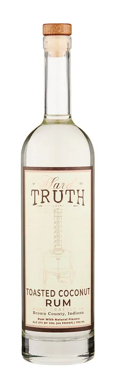 Budget HARD TRUTH RUM TOASTED COCONUT INDIANA 750ML