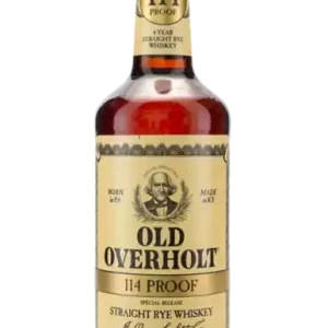 Exclusive Offer OLD OVERHOLT WHISKEY RYE 114PF 4YR KENTUCKY 750ML