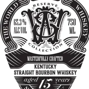 World Whiskey Society 15 Year Bourbon Whiskey Cask Strength Fresh Stock