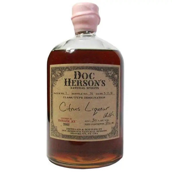 Doc Herson's Natural Spirits Citrus Liqueur Mega Sale