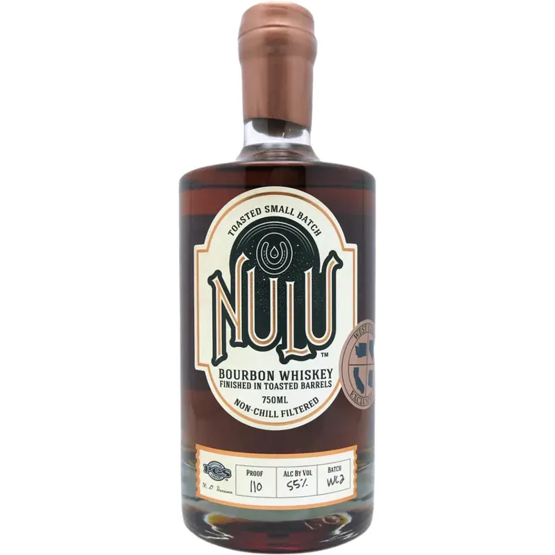 Worldwide Shipping NULU BOURBON TOASTED SMALL BATCH KENTUCKY 750ML