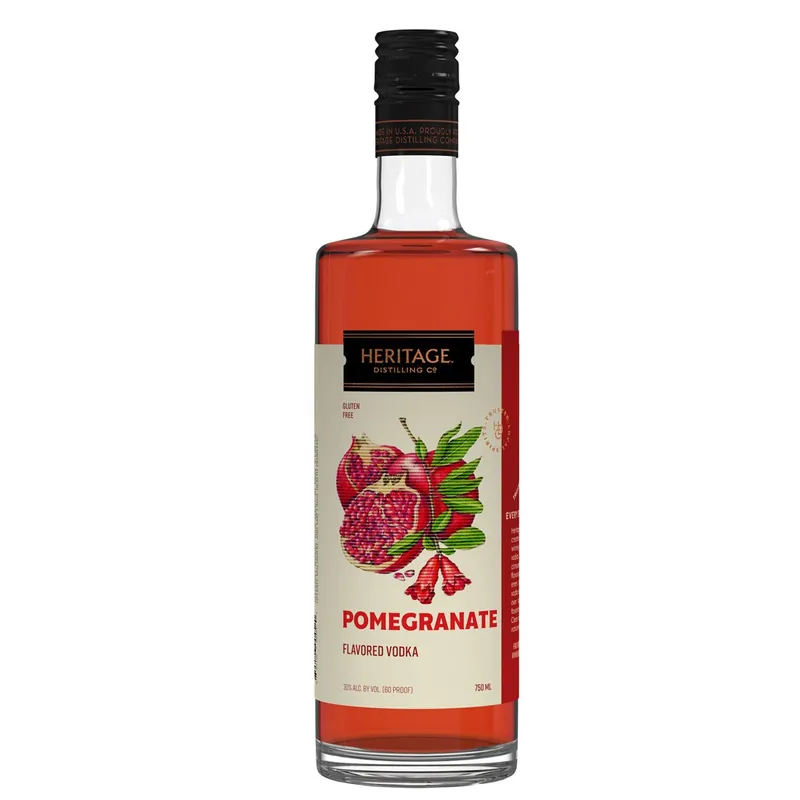 Heritage Distilling Co Pomegranate Flavored Vodka Money Back Guarantee
