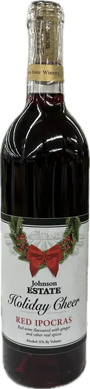 Weekend Sale Johnson Estate Red Ipocras Holiday Label 750Ml