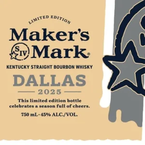 Fast Shipping Maker’s Mark Dallas 2025 Limited Edition Bourbon