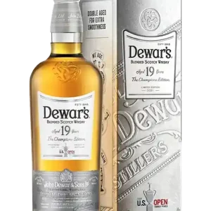 DEWARS SCOTCH BLENDED CHAMPIONS EDITION 19YR 750ML Discount