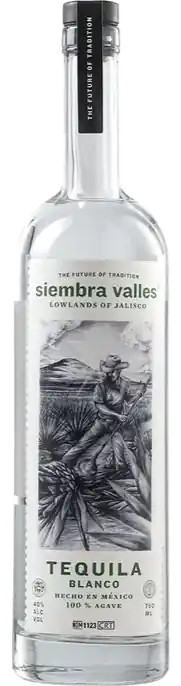 SIEMBRA VALLES TEQUILA BLANCO 750ML Special Discount