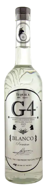 Discount G4 TEQUILA BLANCO PREMIUM 108PF 750ML