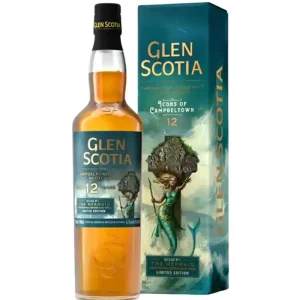 Free Returns GLEN SCOTIA SCOTCH SINGLE MALT ICONS OF CAMPBELTOWN LIMITED THE MERMAID EDITION 12YR 750ML