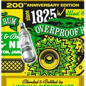 Direct From Factory Wray & Nephew Overproof Rum 200th Anniversary Edition Jamaican Rum