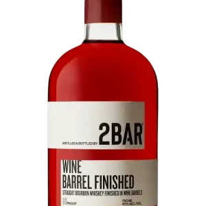 2BAR BOURBON STRAIGHT WINE BARREL FINISHED WASHINGTON 750ML Special Offer