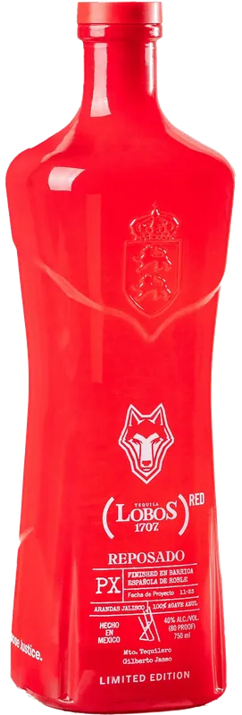 Top Rated LOBOS 1707 TEQUILA REPOSADO RED LIMITED EDITION PX FINISHED 750ML