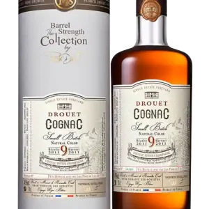 DROUET COGNAC SMALL BATCH SINGLE ESTATE VINEYARD THE BARREL STRENGTH COLLECTION 750ML Big Sale