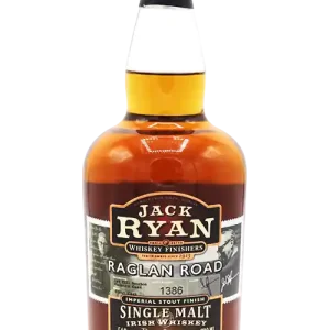 Exclusive JACK RYAN WHISKEY SMALL BATCH RAGLAN RUSH IRISH 5YR 700ML