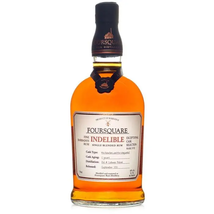 Sale Foursquare Distillery Mark XVIII "Indelible" 11 Years Single Blended Rum