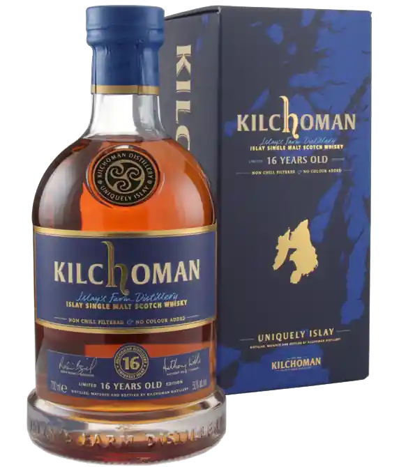 Price Drop KILCHOMAN SCOTCH SINGLE MALT LIMITED EDITION ISLAY 16YR 750ML