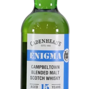 CADENHEADS SCOTCH SINGLE MALT LIMITED ENIGMA EDITION MATURED IN OAK CAMPBELTOWN 15YR 700ML Free Shipping
