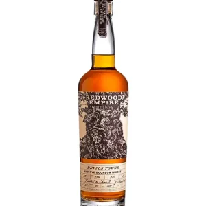 Low Price REDWOOD EMPIRE WHISKEY HIGH RYE DEVILS TOWER SMALL LOT SERIES CALIFORNIA 750ML