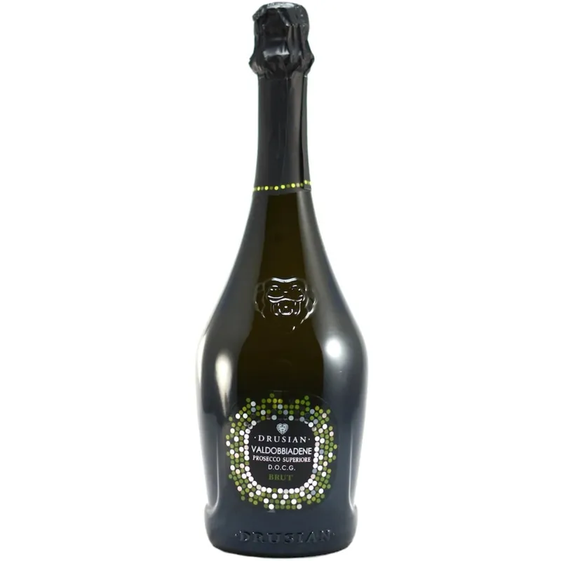 Luxury Drusian Spumante Brut Valdobbiadene Prosecco Superiore DOCG, Veneto, Italy NV