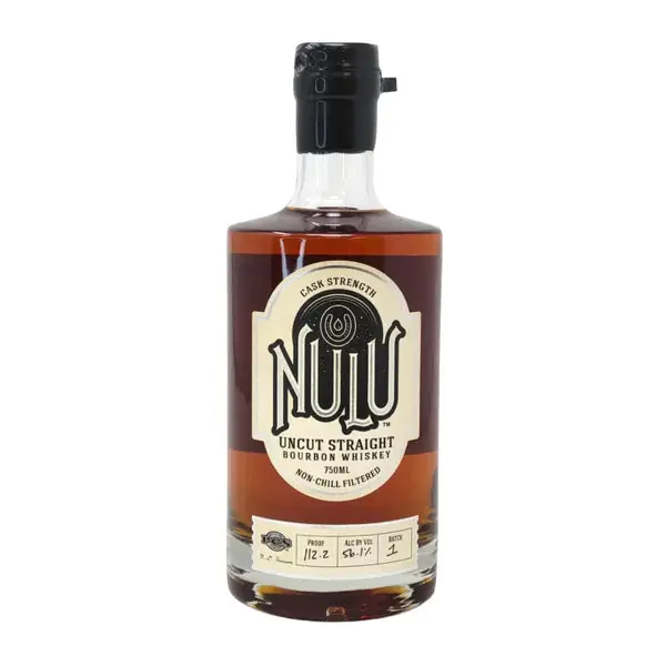 NULU BOURBON UNCUT STRAIGHT CASK STRENGTH KENTUCKY 750ML Best Seller