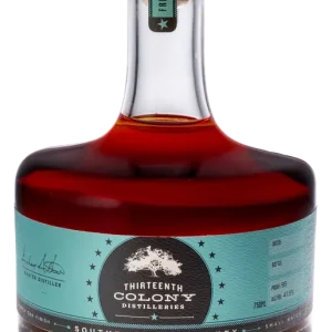 Clearance THIRTEENTH COLONY WHISKEY RYE SMALL BATCH FRENCH OAK FINISH GEORGIA 750ML