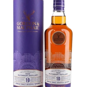 GORDON & MACPHAIL SCOTCH SINGLE MALT DISCOVERY SHERRY CASK MILTONDUFF 10YR 750ML Express Delivery
