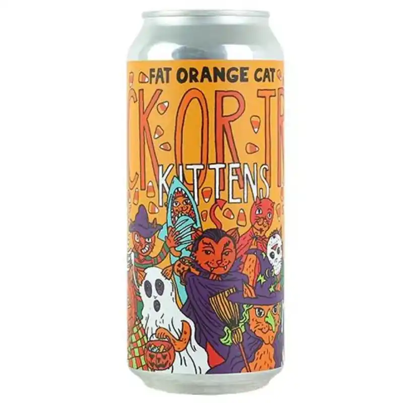 Weekend Sale FAT ORANGE CAT TRICK OR TREAT IPA