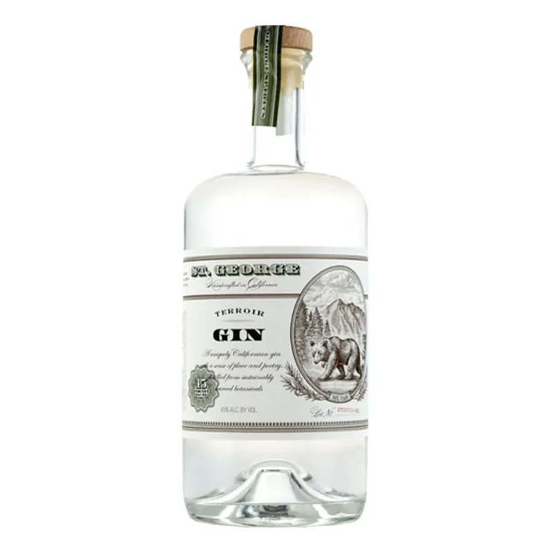 ST GEORGE TERROIR GIN CALIFORNIA 200ML Last Chance