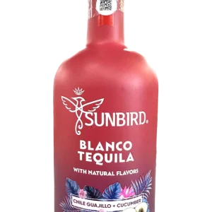 SUNBIRD TEQUILA BLANCO CHILE GUAJILLO CUCUMBER FLAVOR 750ML Time-Limited