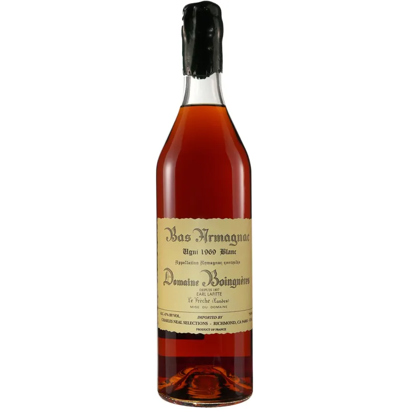 Viral Domaine Boingneres 1969 Ugni Blanc Vintage Armagnac